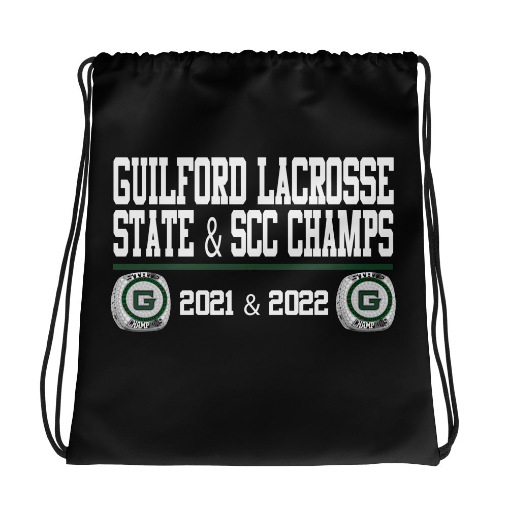 Guilford High School Lacrosse -Women's 2023 Drawstring bag
