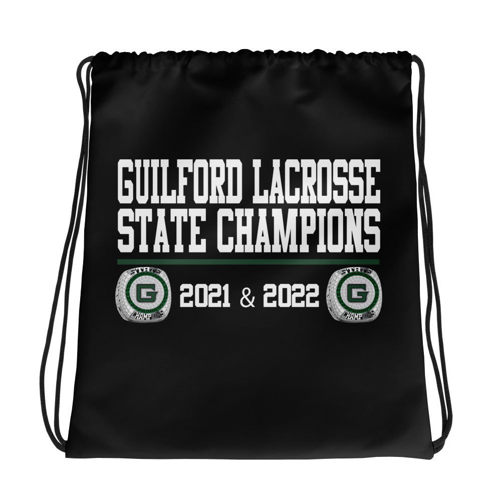 Guilford High School Lacrosse -Women's 2023 Drawstring bag