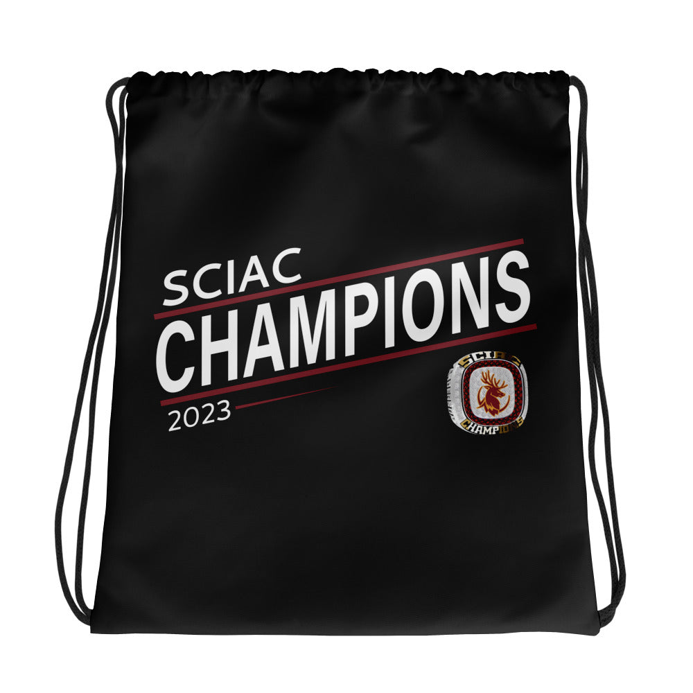 Claremont Mudd Scripps Track &amp; Field -Coed 2023 Drawstring bag