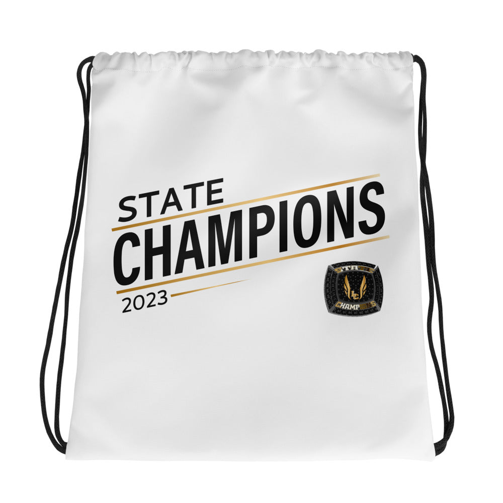 Lincoln Christian High School Track &amp; Field -Coed 2023 Drawstring bag