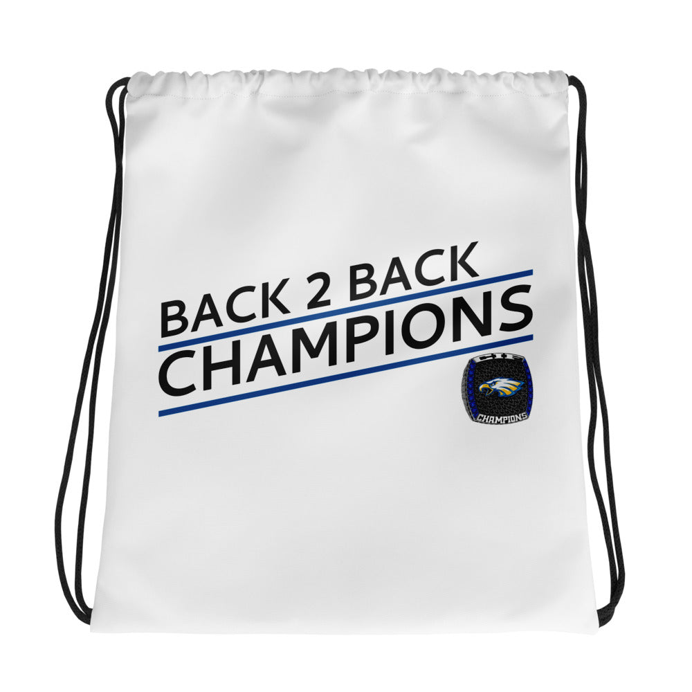 Bakersfield Christian High School Tennis -Men's 2023 Drawstring bag