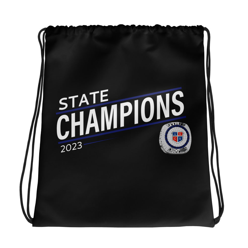 Union Grove Christian School Softball 2023 Drawstring bag