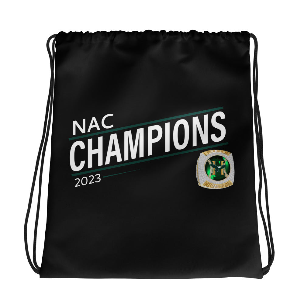 Husson University Baseball 2023 Drawstring bag