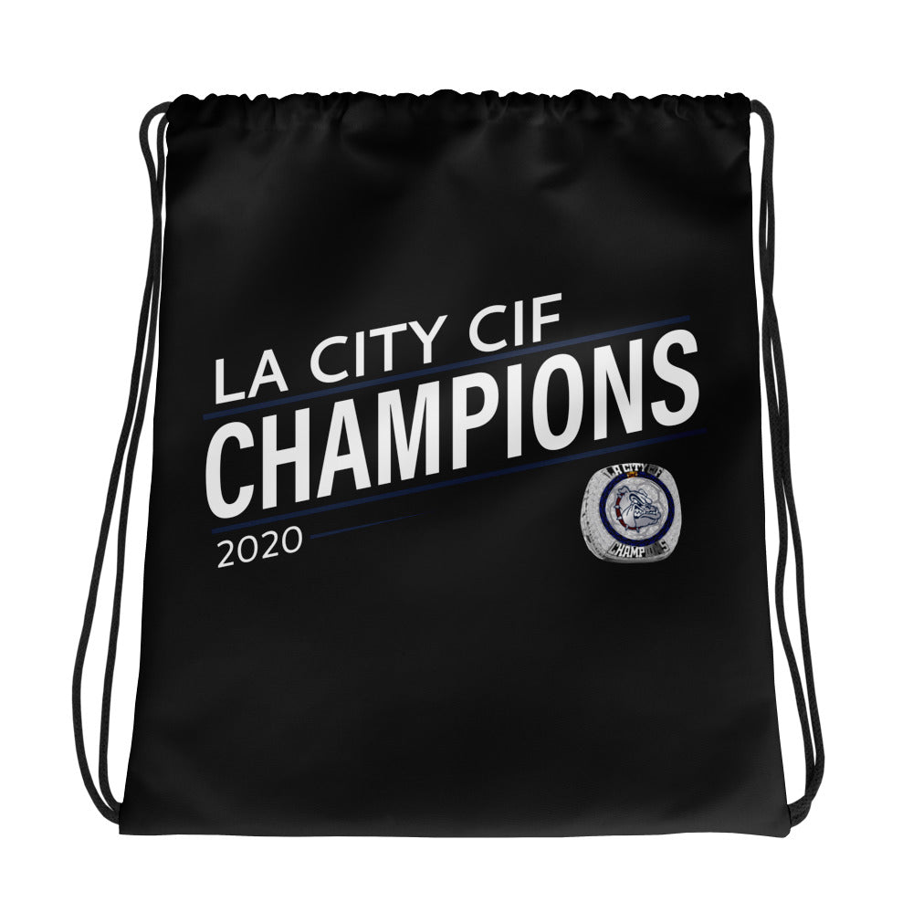 James A Garfield High School Soccer -Men's 2020 Drawstring bag