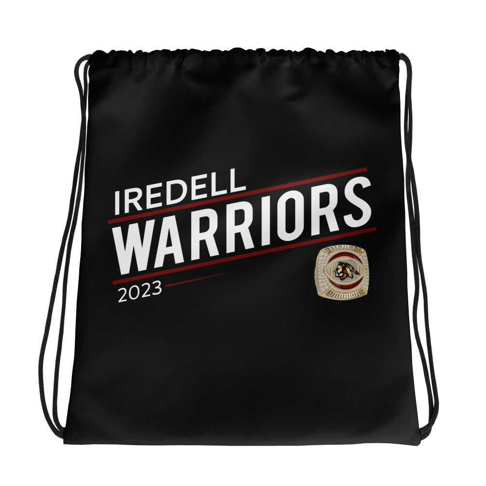 Iredell Warriors Football 2023 Drawstring bag