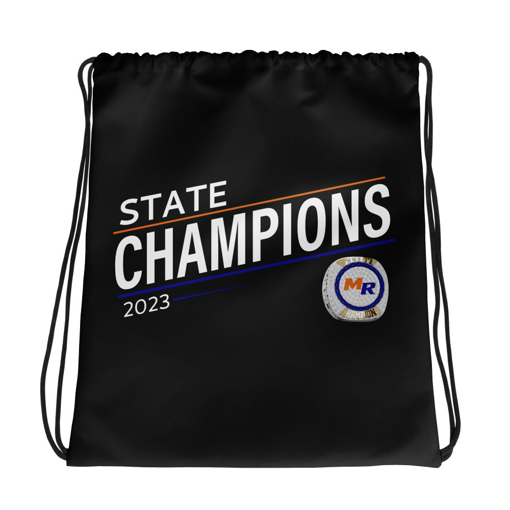 Marvin Ridge High School Volleyball -Men's 2023 Drawstring bag