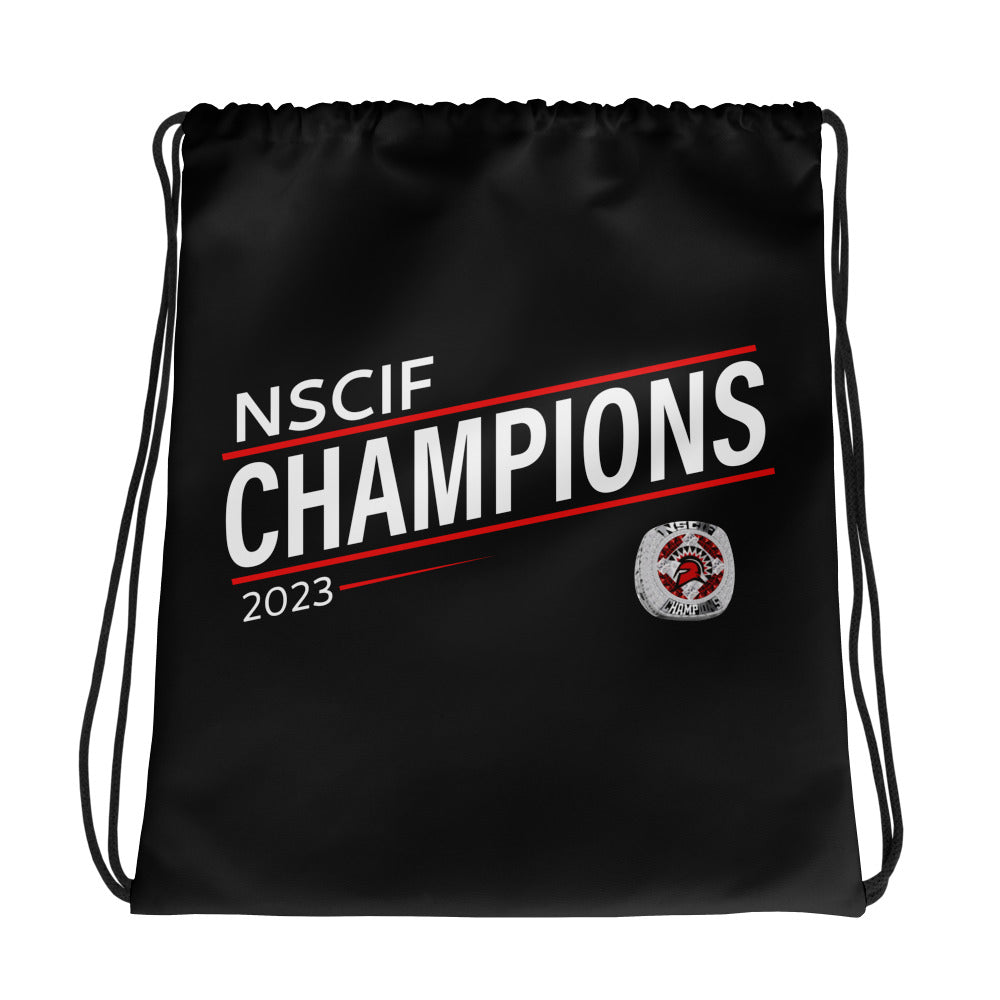 East Nicolaus High School Softball 2023 Drawstring bag