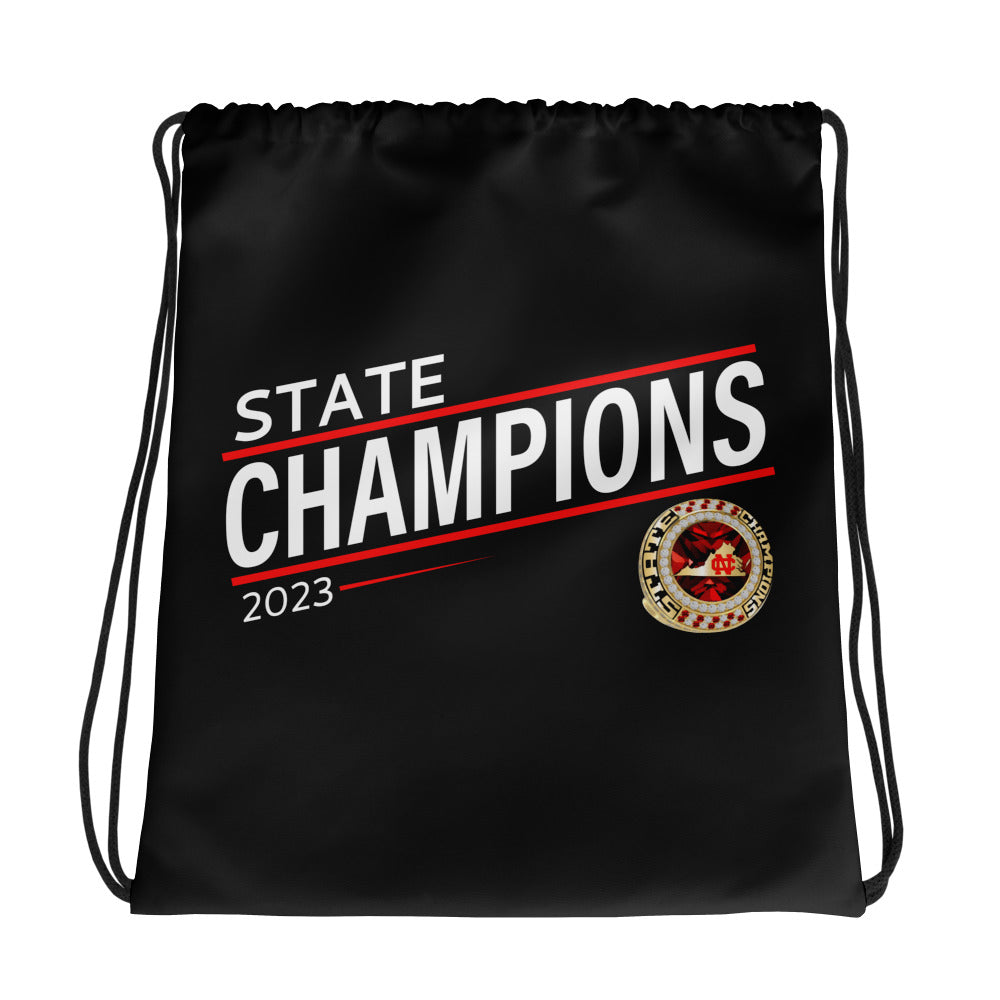 North Cross High School Tennis -Men's 2023 Drawstring bag