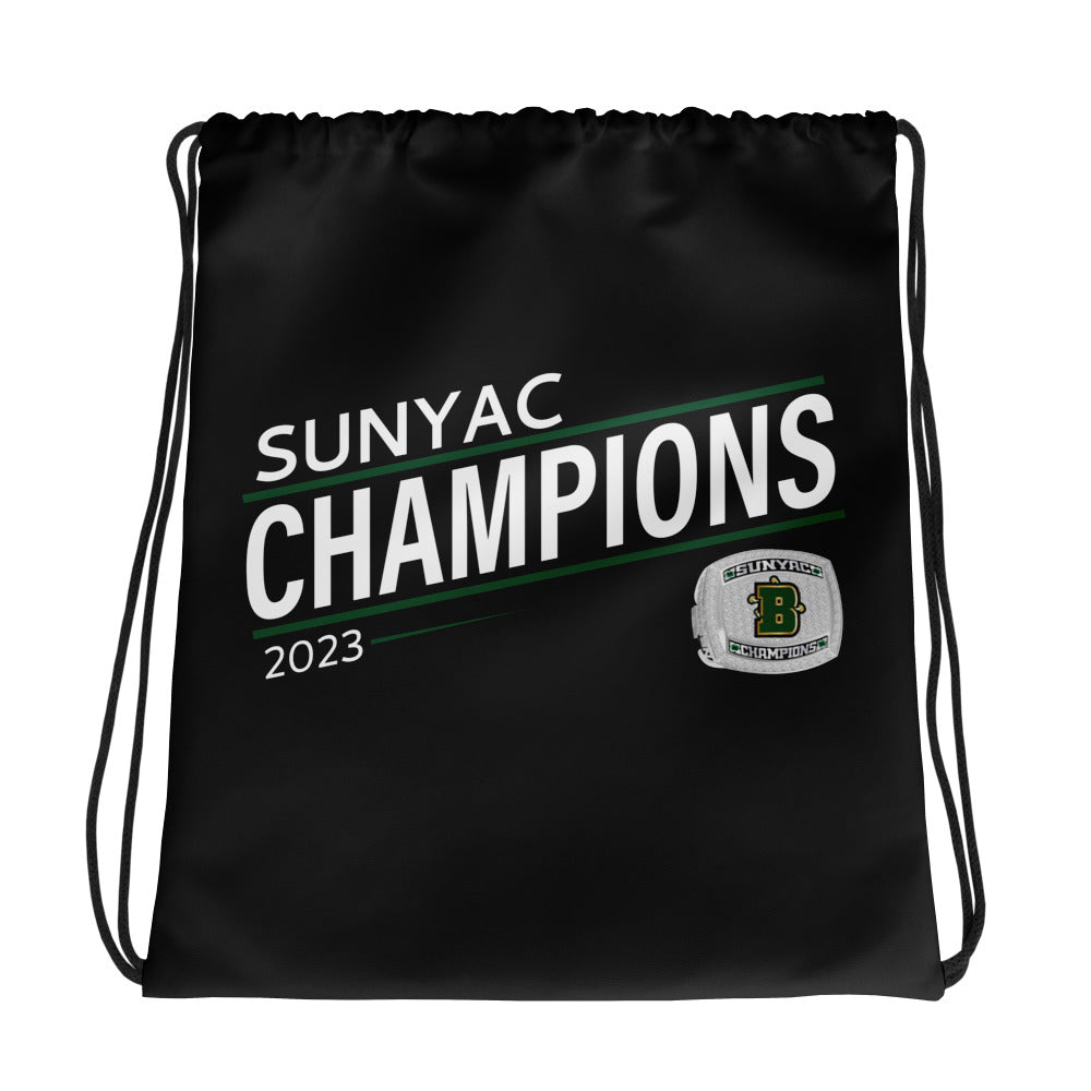 The College at Brockport State University of New York Baseball 2023 Drawstring bag