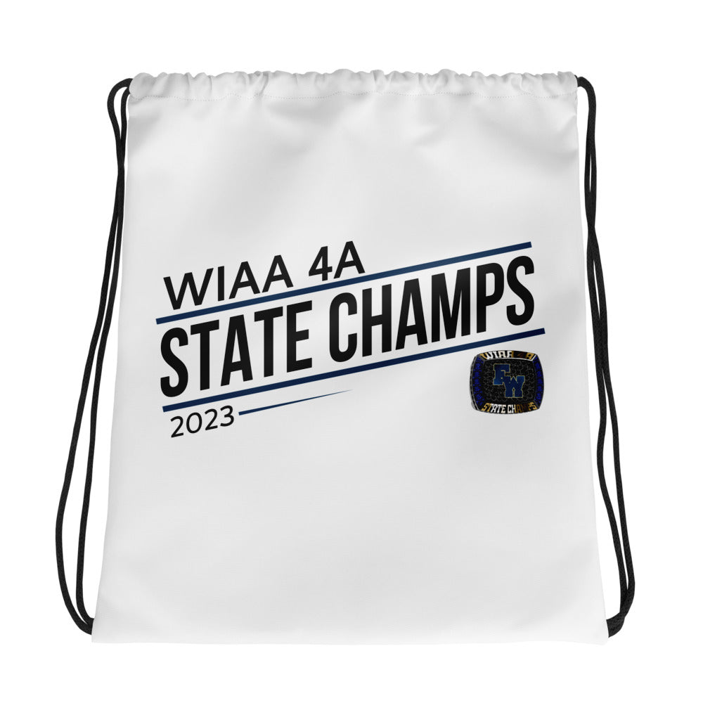 Federal Way High School Track &amp; Field -Men's 2023 Drawstring bag