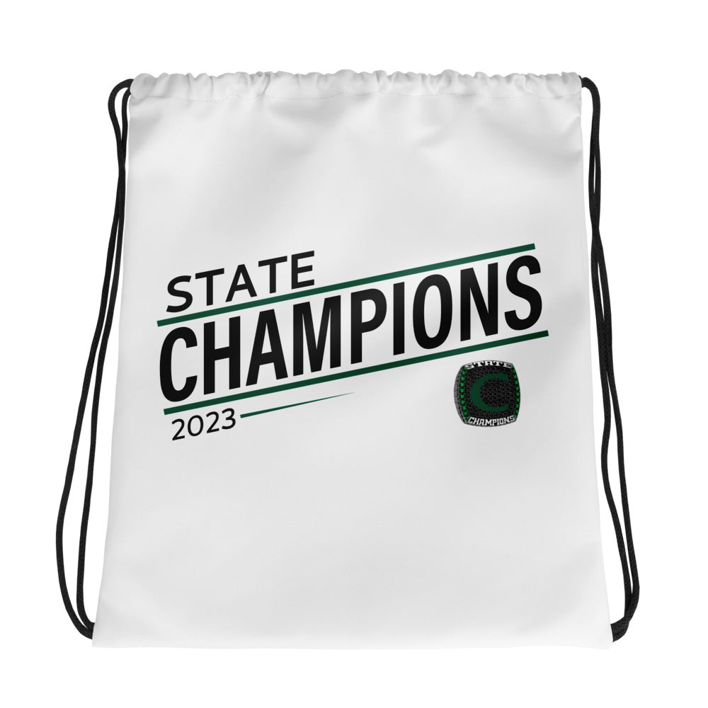 Calvary Christian High School Golf -Coed 2023 Drawstring bag