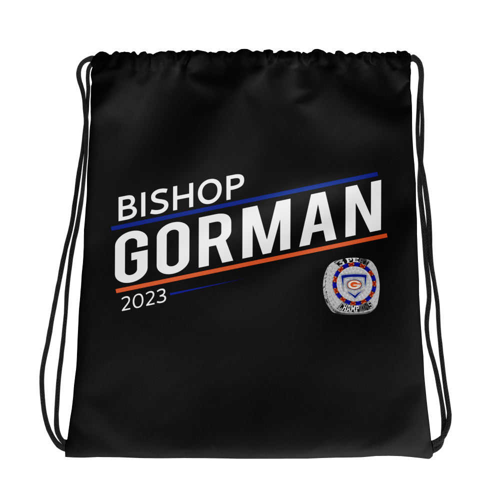 Bishop Gorman High School Softball 2023 Drawstring bag