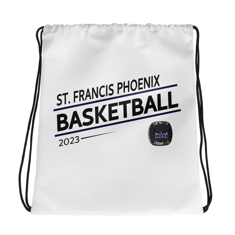 St. Francis Phoenix Basketball -Men's 2023 Drawstring bag