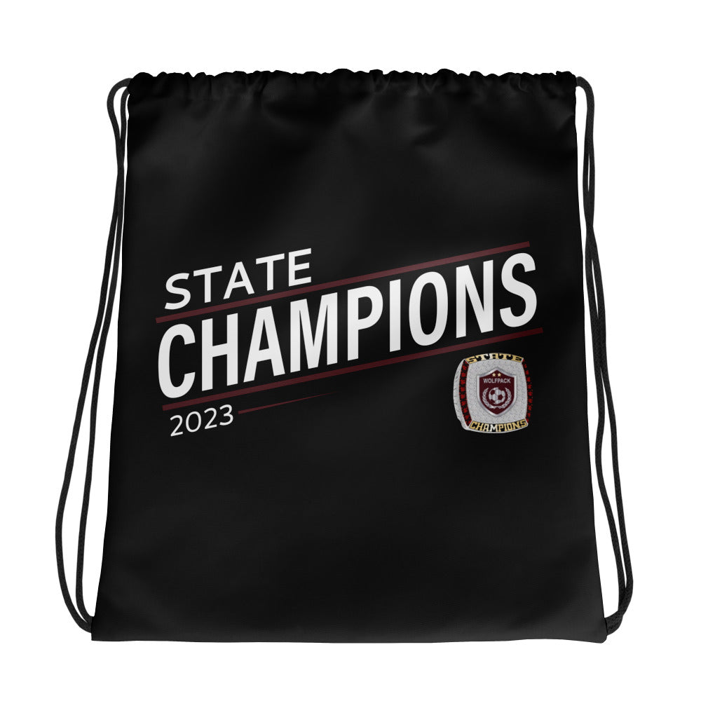 Western Christian High School Soccer -Men's 2023 Drawstring bag