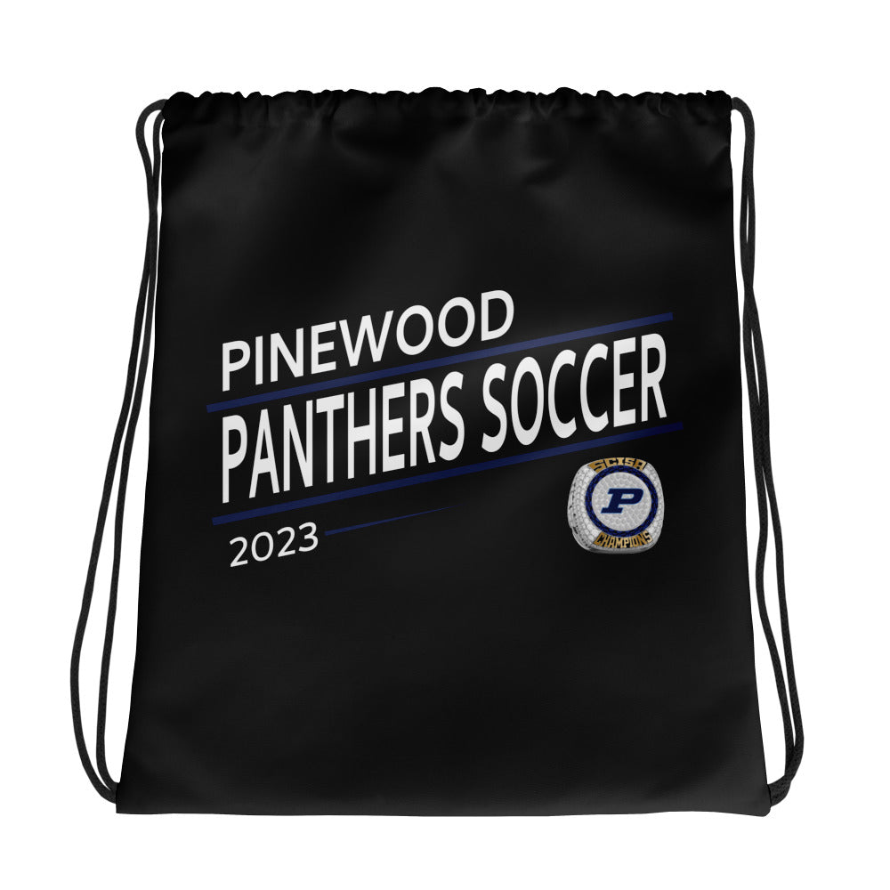 Pinewood Preparatory School Soccer -Men's 2023 Drawstring bag