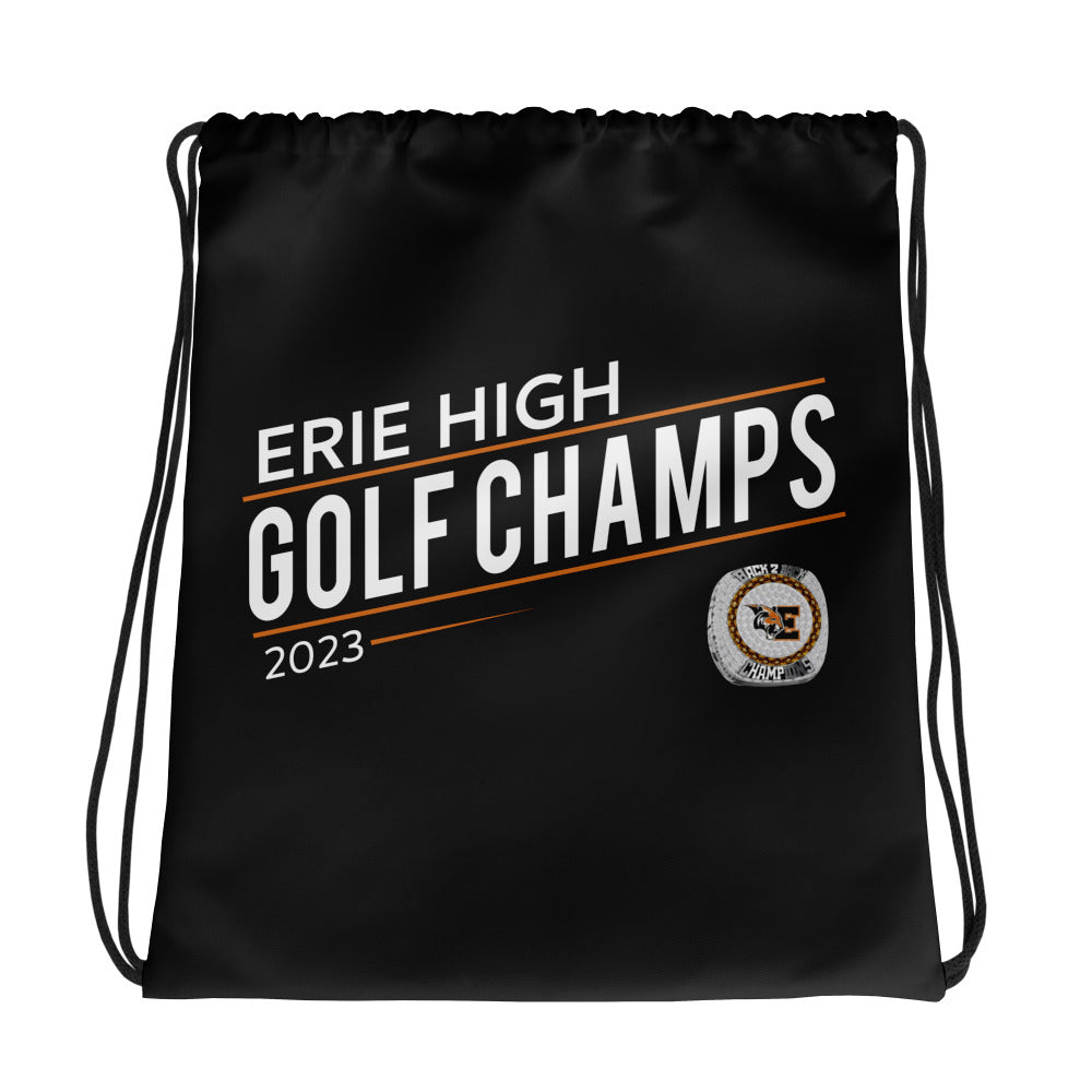 Erie High School Golf -Women's 2023 Drawstring bag