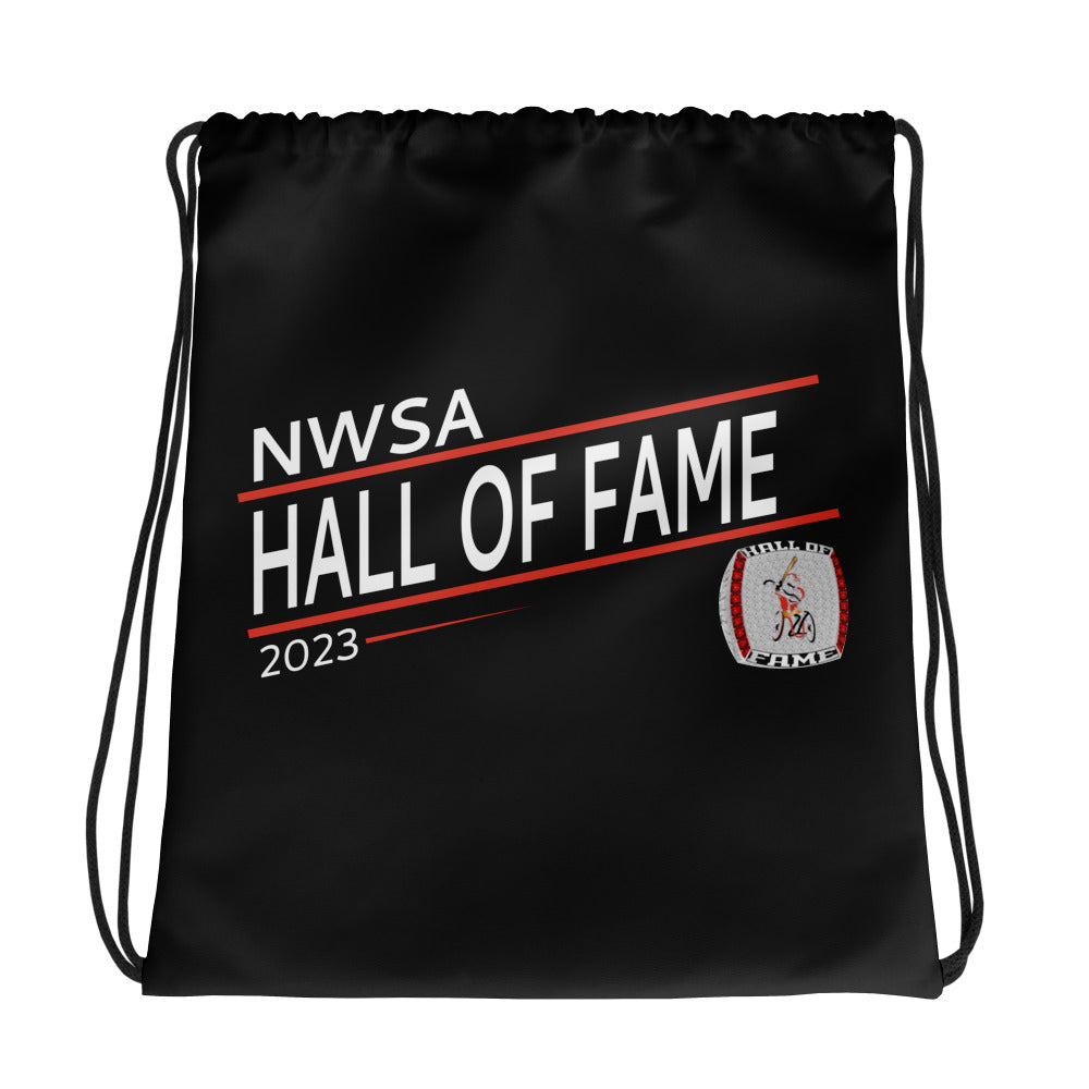 National Wheelchair Softball Association Softball 2023 Drawstring bag