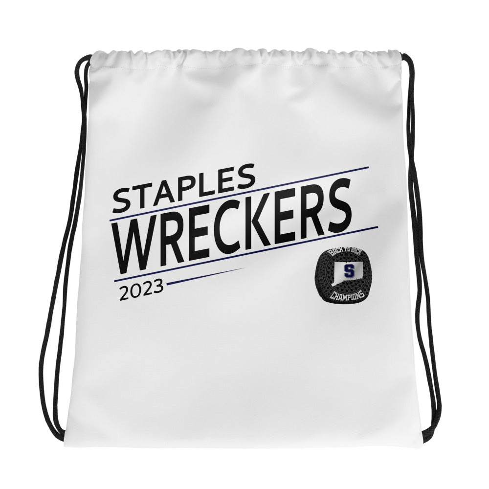 Staples High School Lacrosse -Men's 2023 Drawstring bag