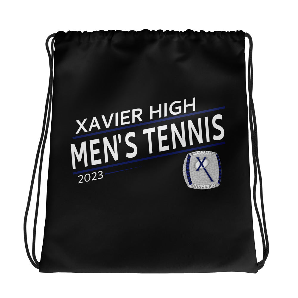 Xavier High School Tennis -Men's 2023 Drawstring bag