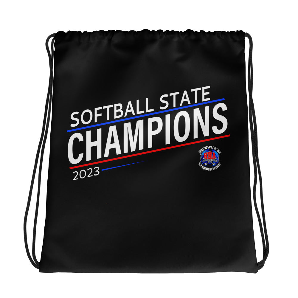 Holly Hill Academy Softball 2023 Drawstring bag