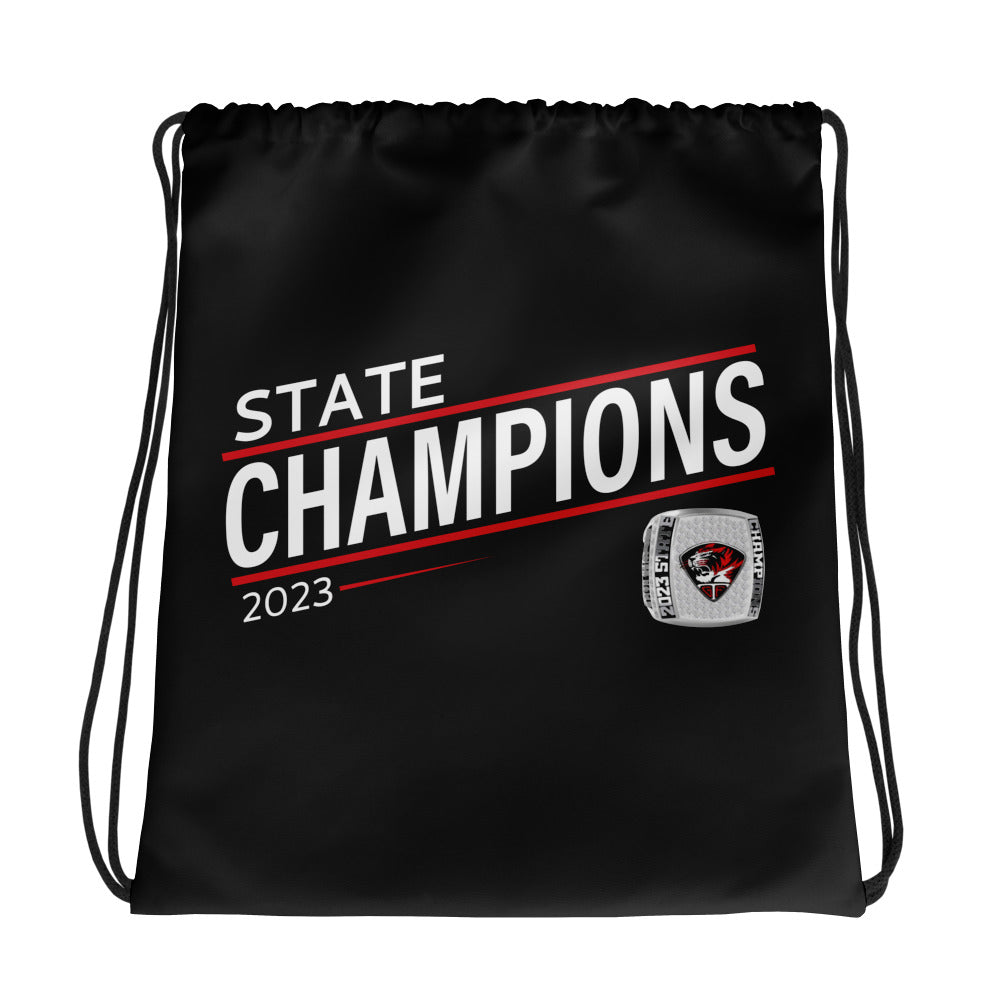 Green Forest High School Soccer -Men's 2023 Drawstring bag