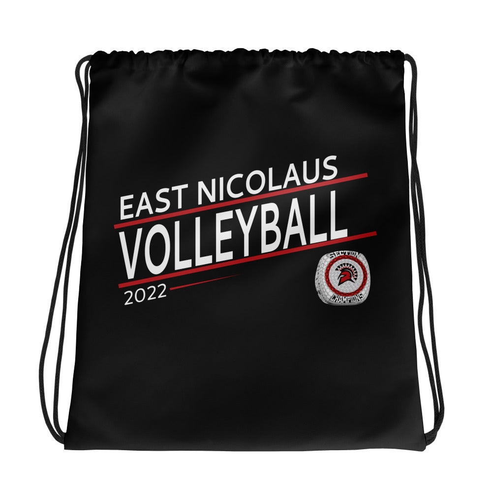 East Nicolaus High School Volleyball -Women's 2023 Drawstring bag