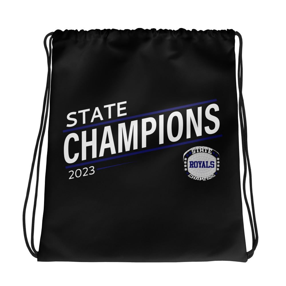 Hamilton Southeastern High School Cheer 2023 Drawstring bag