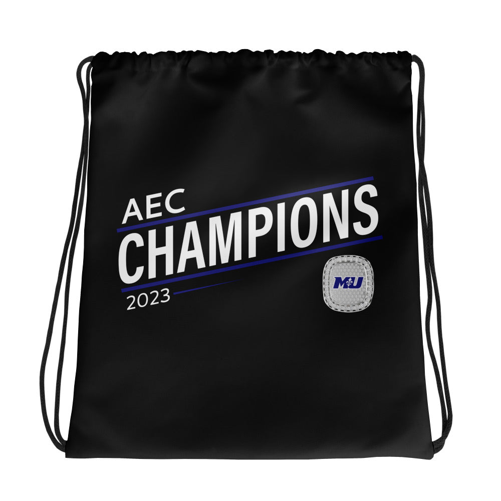 Marymount University Swimming &amp; Diving 2023 Drawstring bag