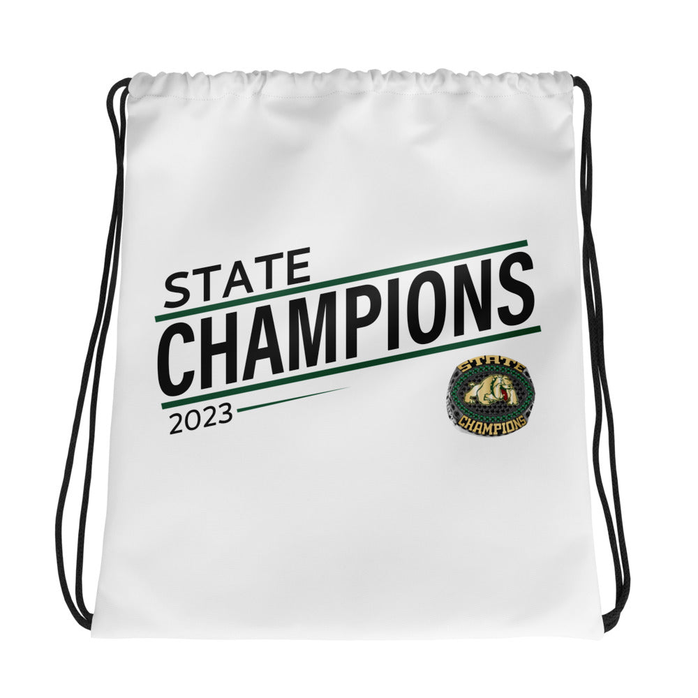 Burr and Burton Academy Football 2023 Drawstring bag
