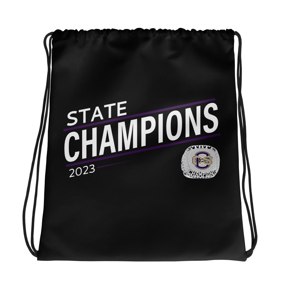 Community Christian High School Volleyball -Women's 2023 Drawstring bag