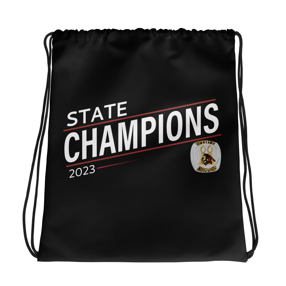 Star Valley High School Football 2023 Drawstring bag