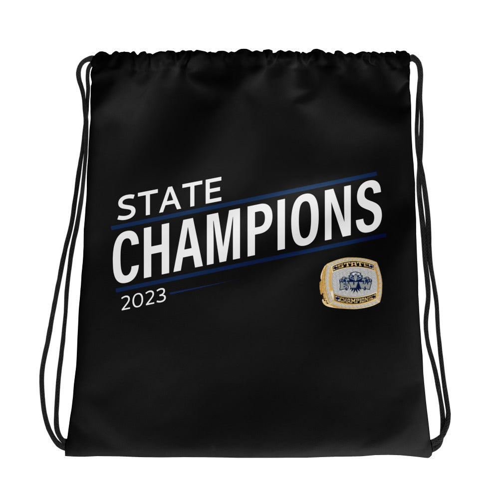 Eden Valley-Watkins High School Football 2023 Drawstring bag