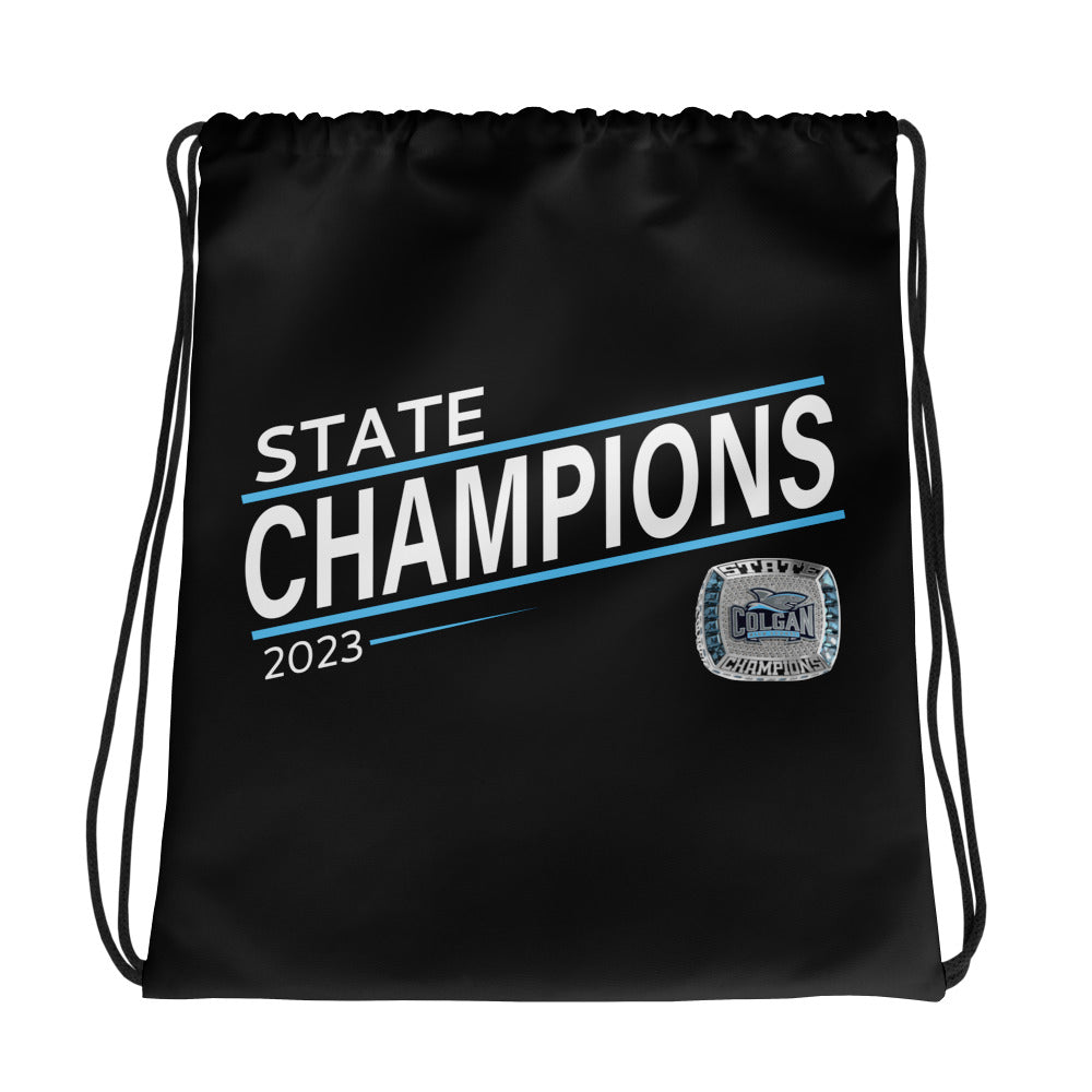 Charles J Colgan Sr High School Cheer 2023 Drawstring bag