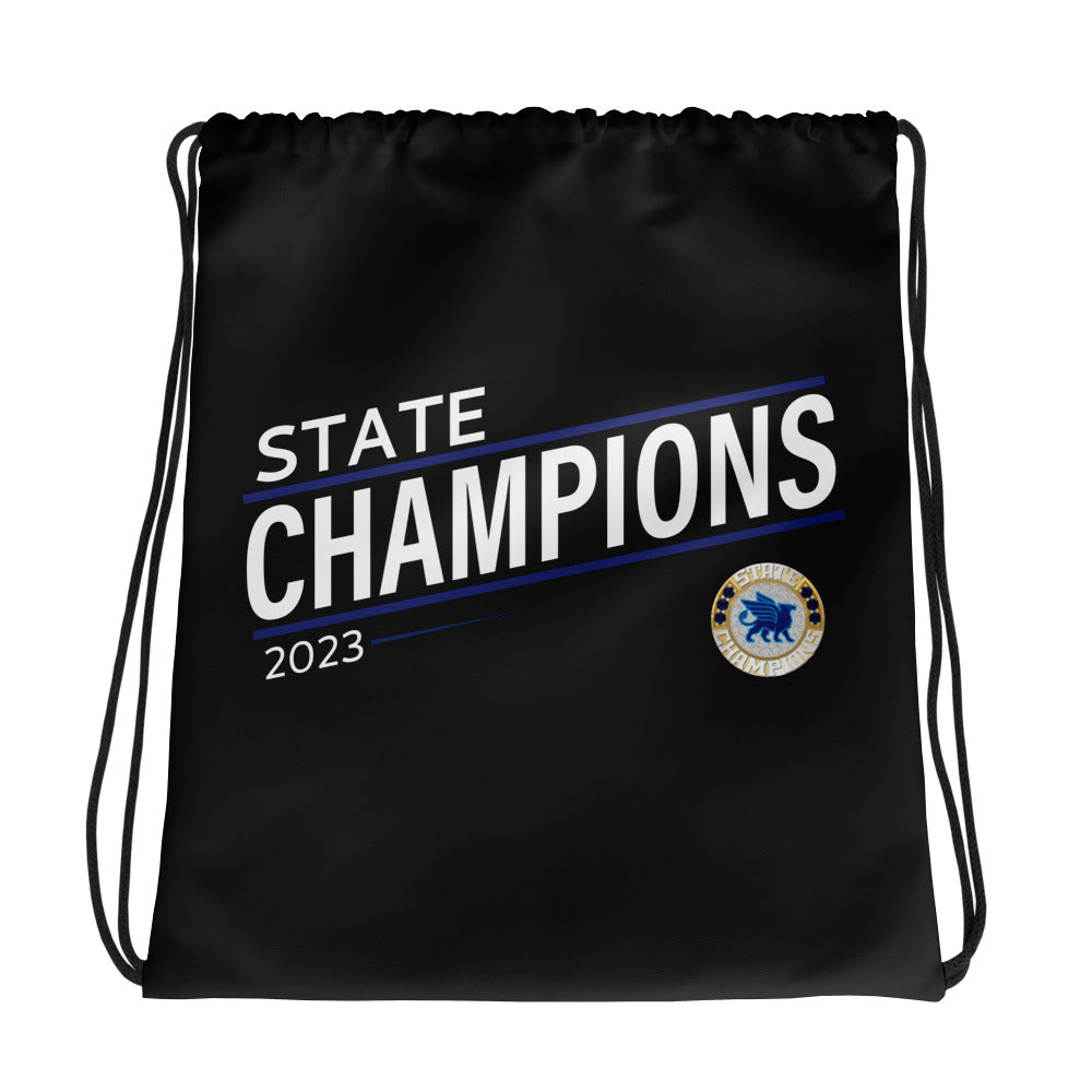 Crystal Springs Uplands Upper School Volleyball -Women's 2023 Drawstring bag