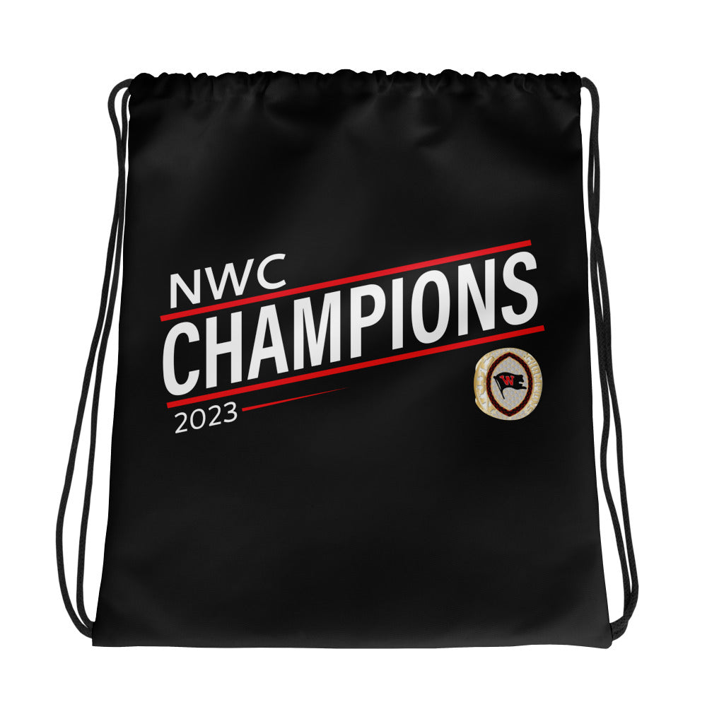 Whitworth University Football 2023 Drawstring bag