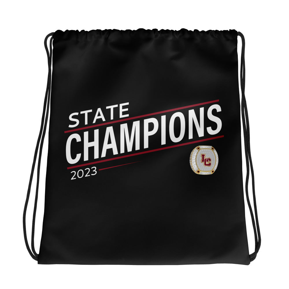 Lincoln Christian High School Football 2023 Drawstring bag