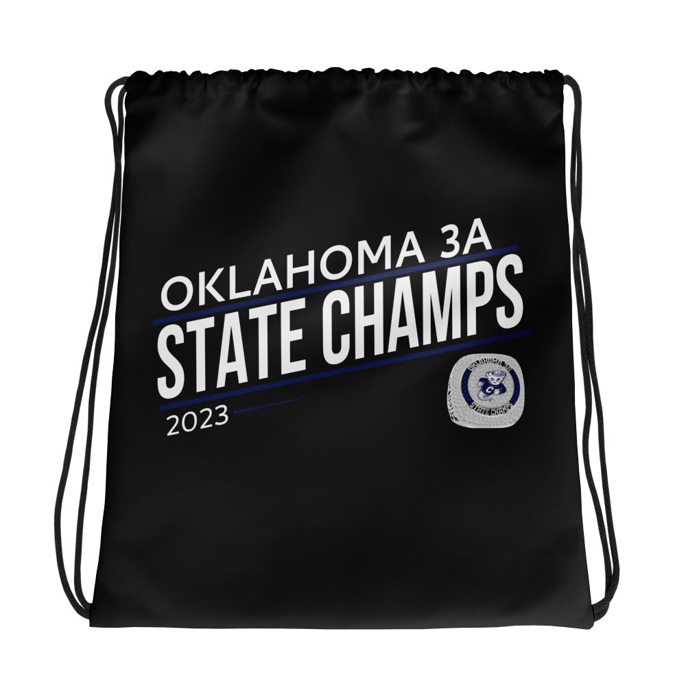 Casady School Cross Country -Men's 2023 Drawstring bag