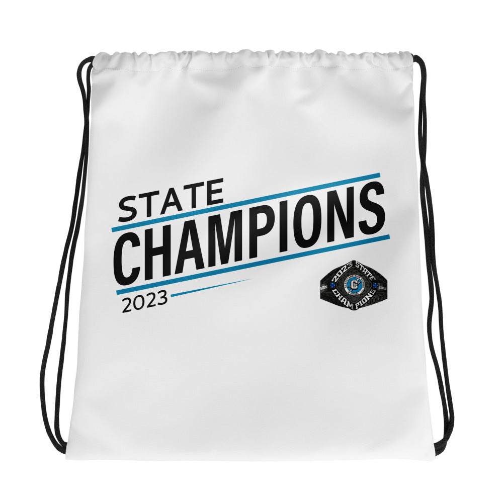 V Sue Cleveland Cheer 2023 Drawstring bag