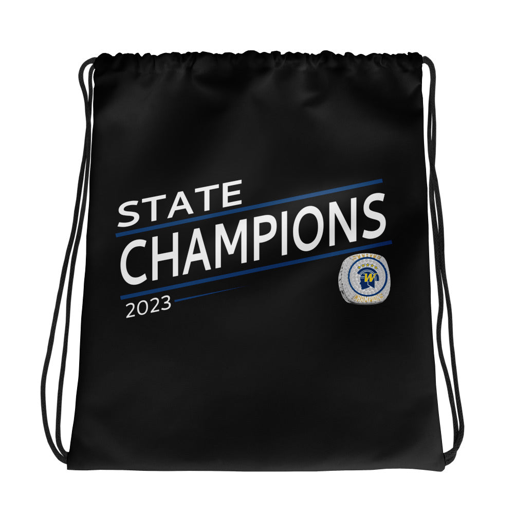 Wayzata High School Soccer -Men's 2023 Drawstring bag