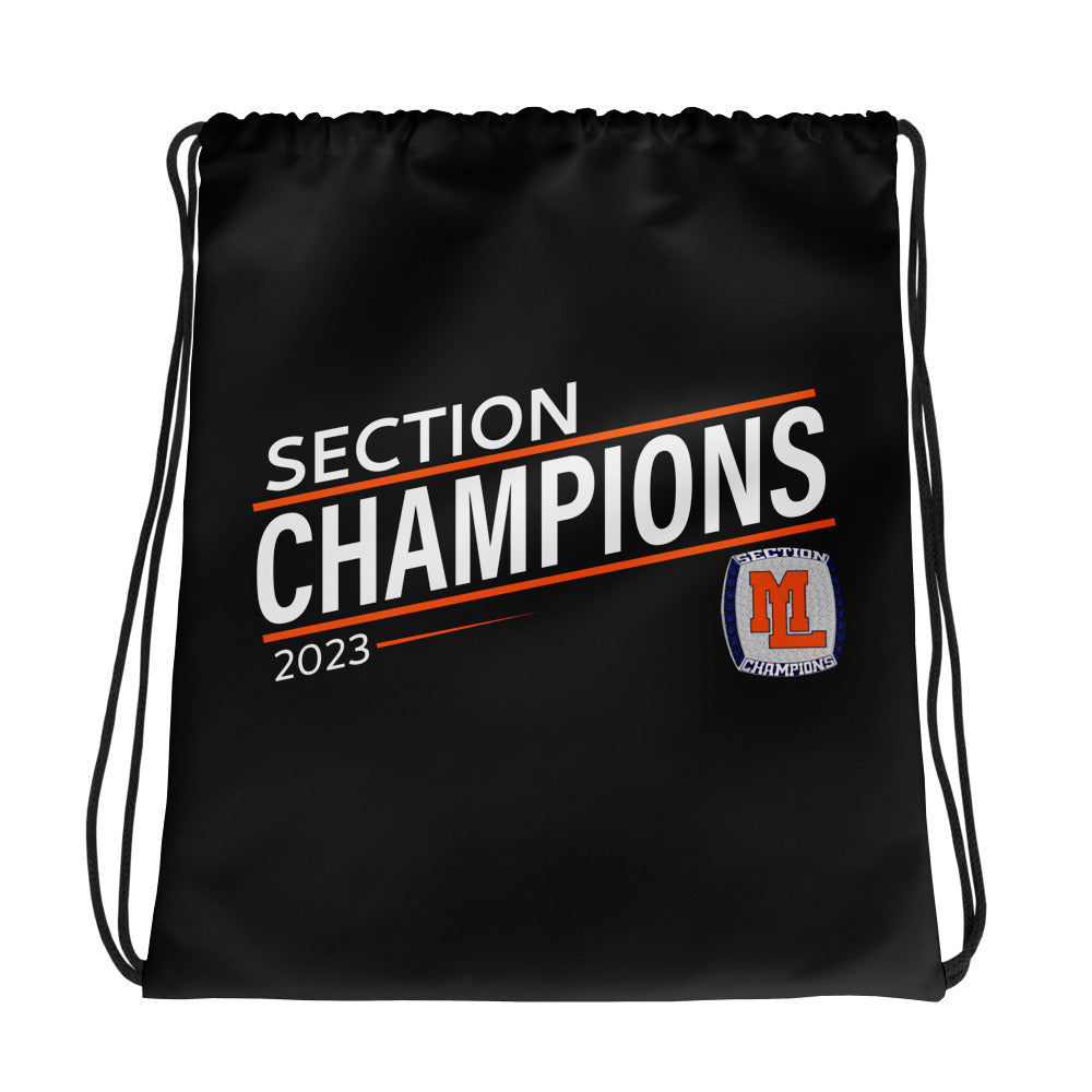 Mountain Lakes High School Soccer -Men's 2023 Drawstring bag