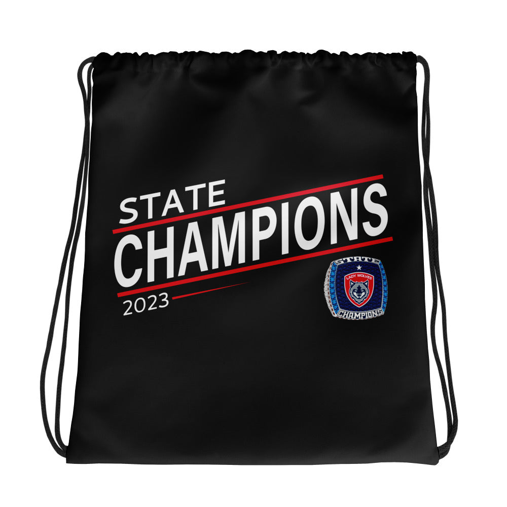 Liberty Creek High School Soccer -Women's 2023 Drawstring bag