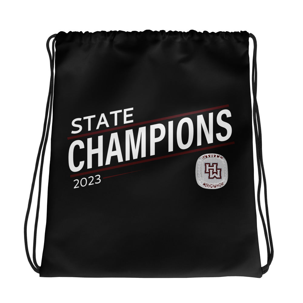 Harper Woods High School Football 2023 Drawstring bag