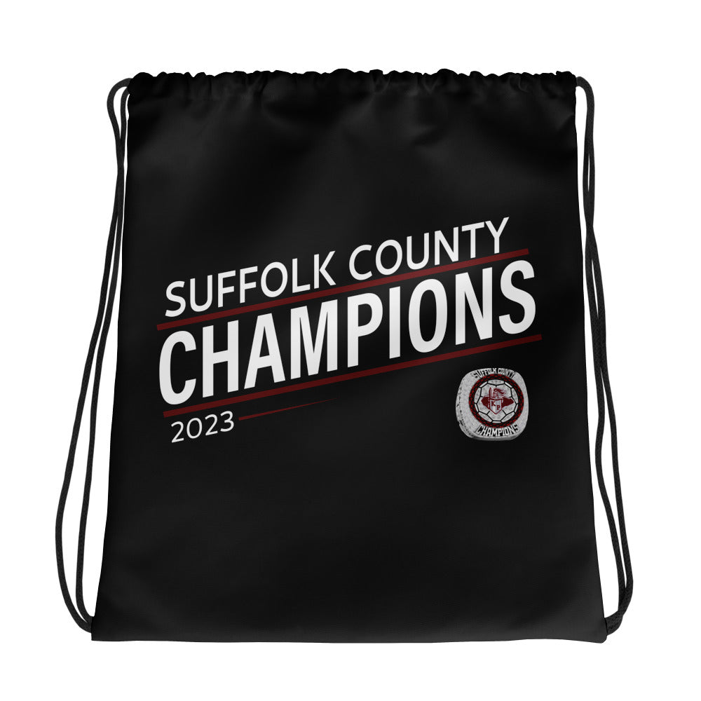 Kings Park High School Soccer -Men's 2023 Drawstring bag