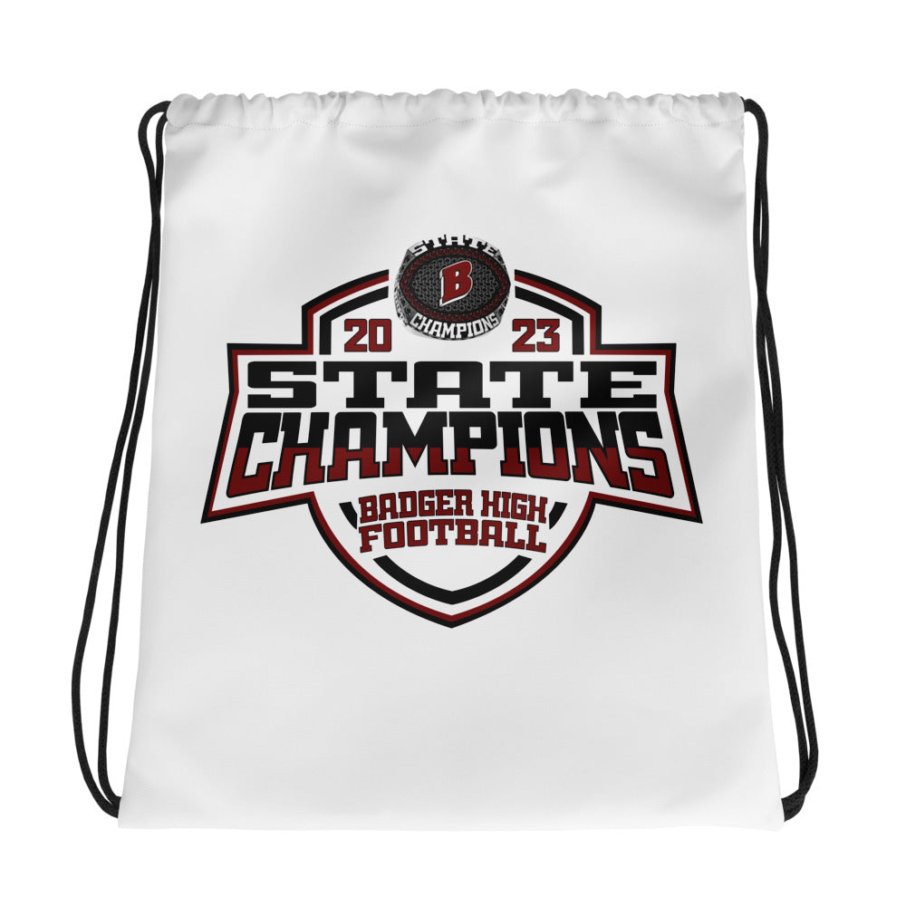 Badger High School Football 2023 Drawstring bag