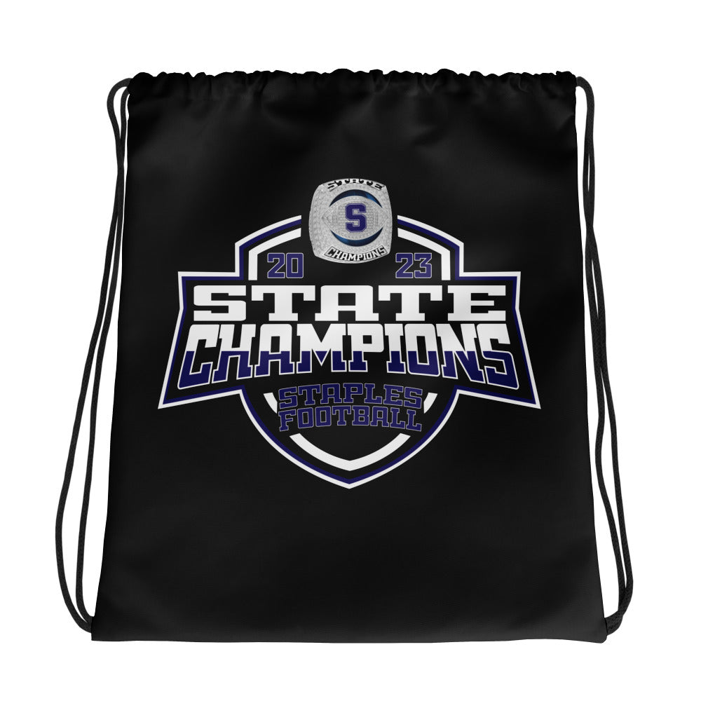 Staples High School Football 2023 Drawstring bag