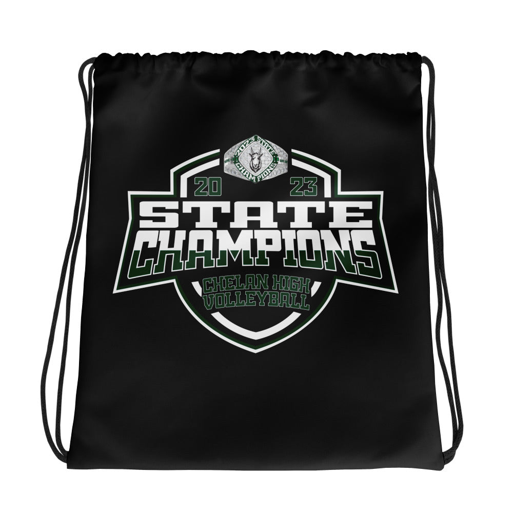 Chelan High School Volleyball -Women's 2023 Drawstring bag