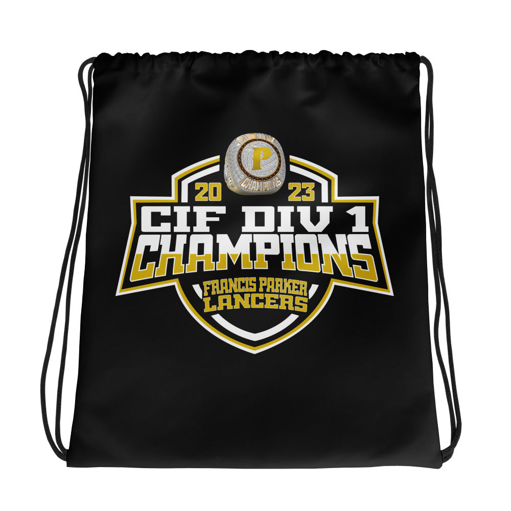 Francis Parker High School Volleyball -Women's 2023 Drawstring bag