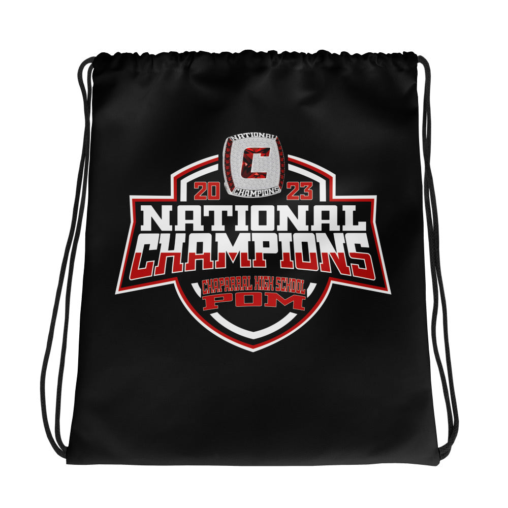 Chaparral High School Cheer 2023 Drawstring bag