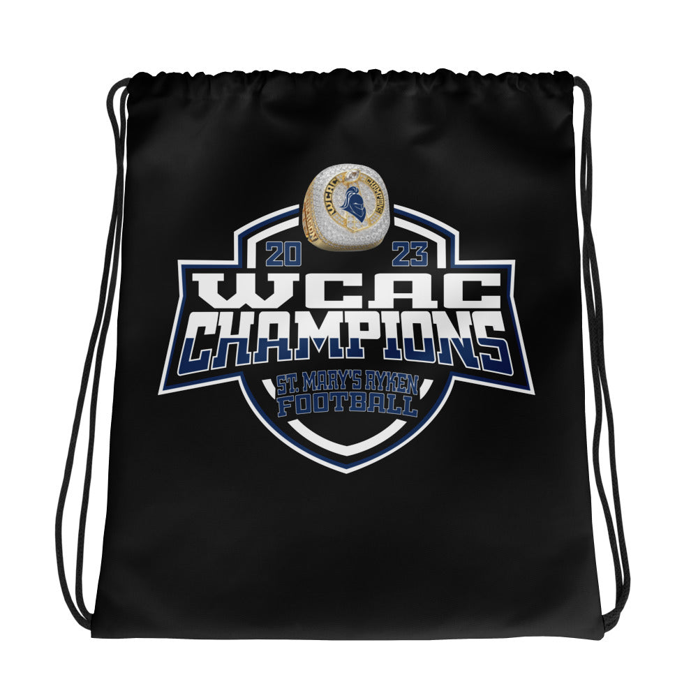 Saint Mary's Ryken High School Football 2023 Drawstring bag