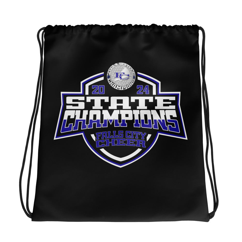 Falls City High School Cheer 2024 Drawstring bag